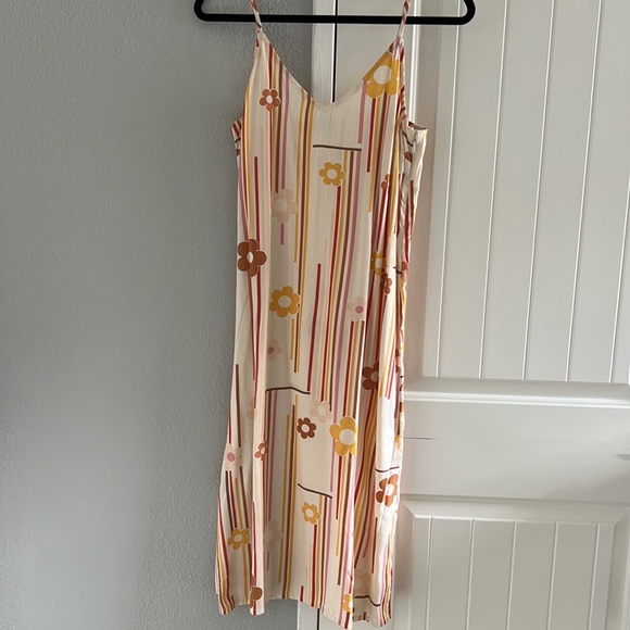 Brixton Night Fever Midi Dress In Dove - Picture 3 of 10